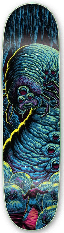STRANGELOVE TYLER PENNINGTON WORM DECK 8.25 (HAND SCREENED)
