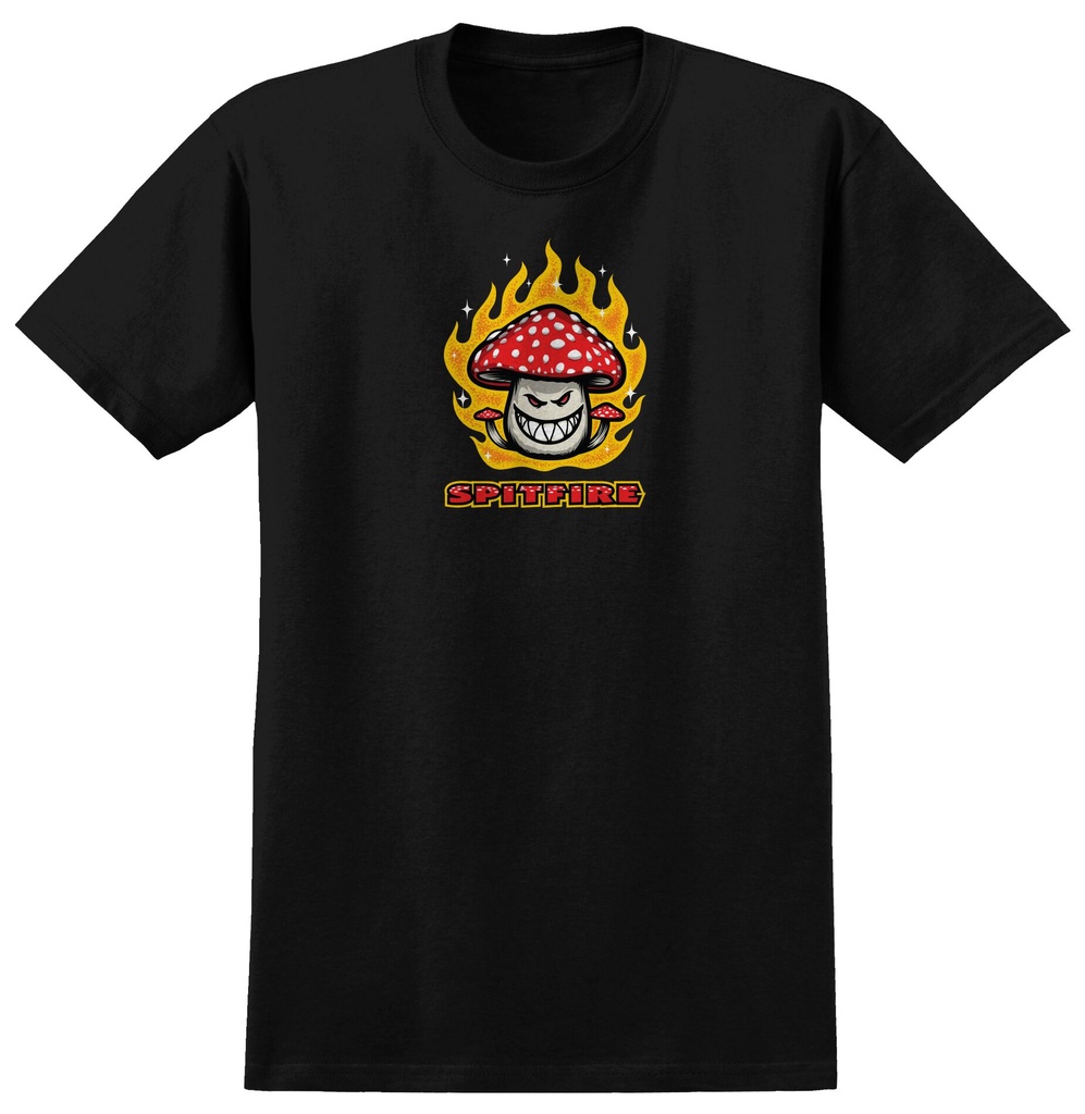 SPITFIRE MUSHROOM BIGHEAD BLACK SS M
