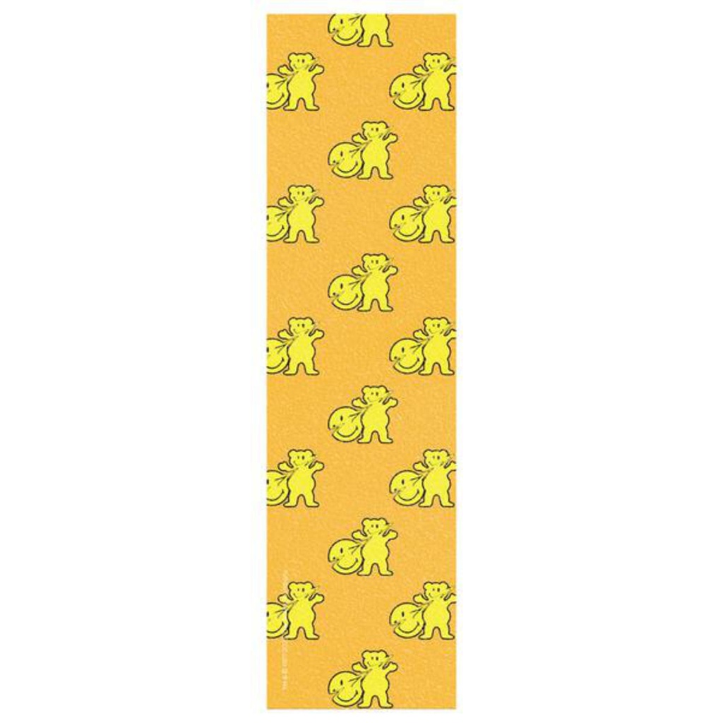 GRIZZLY 9" MELTDOWN YELLOW PERFORATED SHEET