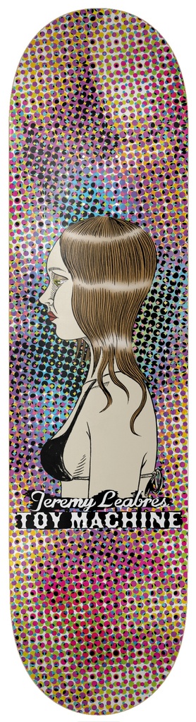 TOY MACHINE JEREMY LEABRES PROFILE DECK 8.38