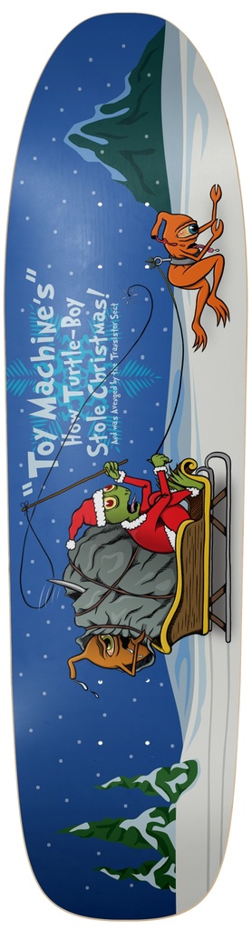 TOY MACHINE TEAM CHRISTMAS 2025 SHAPED DECK 8.75