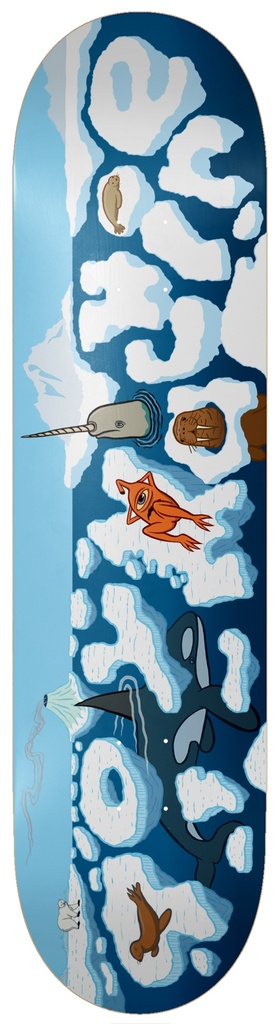 TOY MACHINE TEAM ARCTIC DECK 8.5