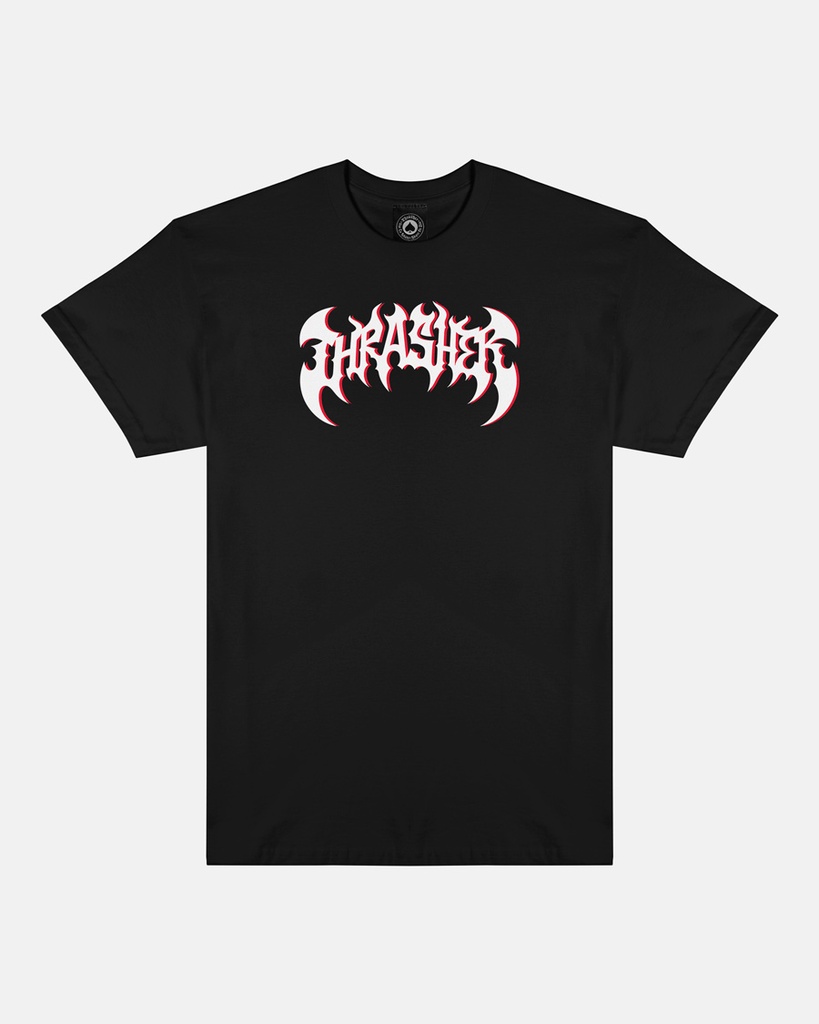 THRASHER HEAVY METAL SS BLACK M