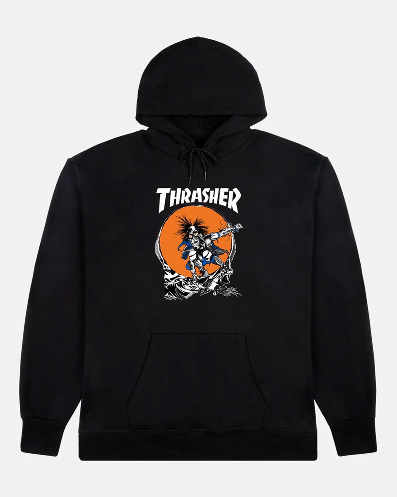 THRASHER SK8 OUTLAW BLACK HD/SWT XL