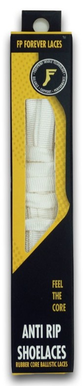 FOOTPRINT FOREVER SHOE LACE FLAT WHITE