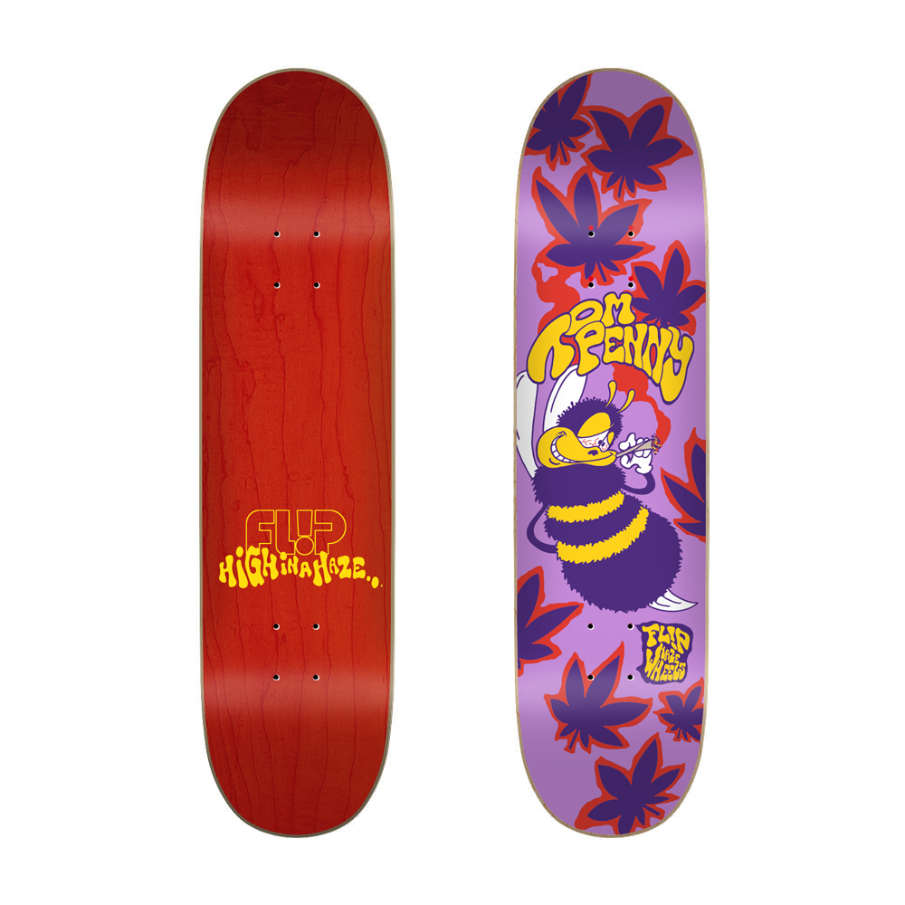 FLIP PENNY HIGH IN A HAZE PURPLE DECK 7.75