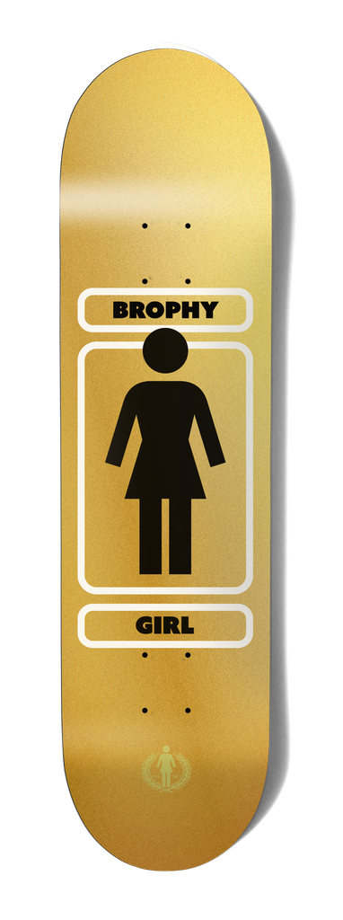 GIRL BROPHY METALLS DECK 8.8