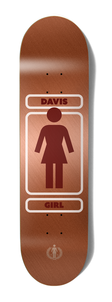 GIRL DAVIS METALLS DECK 8.25
