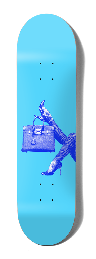 CHOCOLATE AIKENS PURSE DECK 8.25