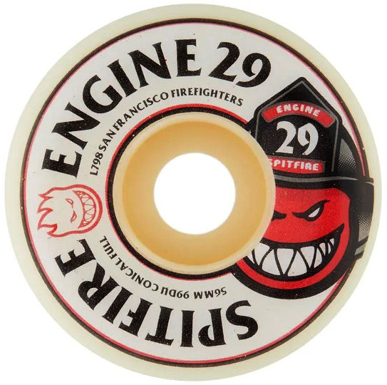 SPITFIRE FORMULA FOUR ENGINE 29 SFFD CONICAL FULL 56MM 99D (Set of 4)
