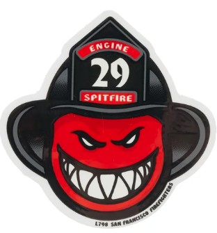 SPITFIRE ENGINE 29 BIGHEAD STICKER 3.5"