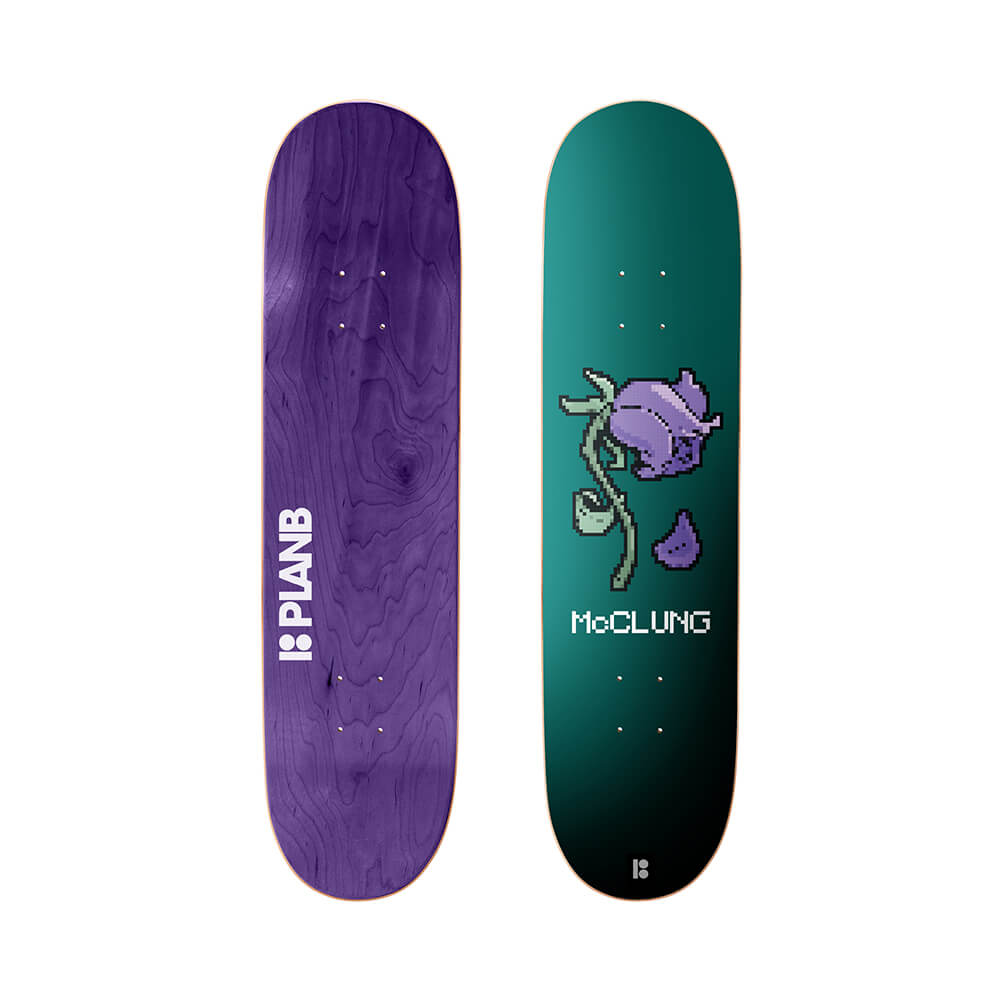 PLAN B MCCLUNG WILTED TWIN TAIL DECK 8.25