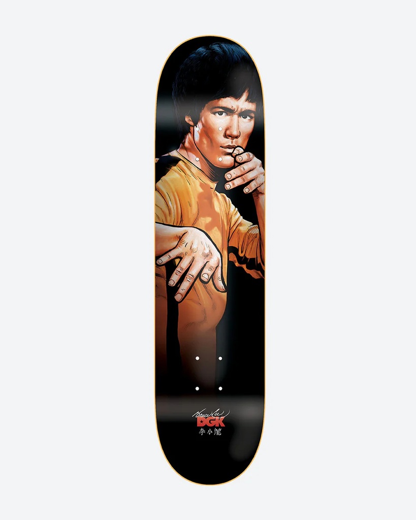 DGK X BRUCE LEE DRAGON LEE LENTICULAR DECK 8.0