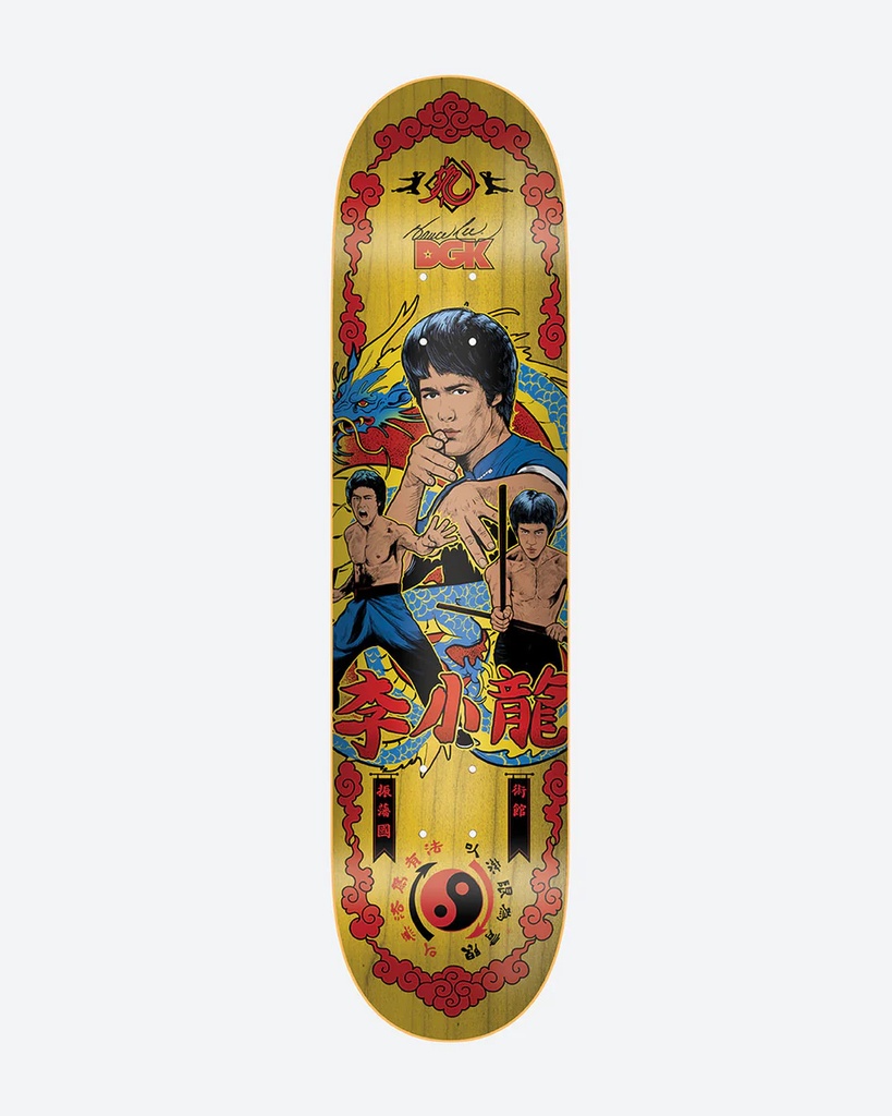 DGK X BRUCE LEE FURY DECK 8.1