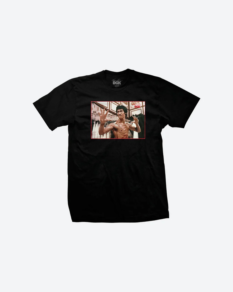DGK X BRUCE LEE FOCUS BLACK SS XL