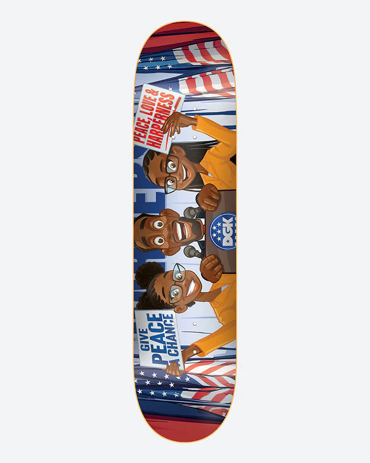 DGK THE HARPERS FREEDOM DECK 8.25