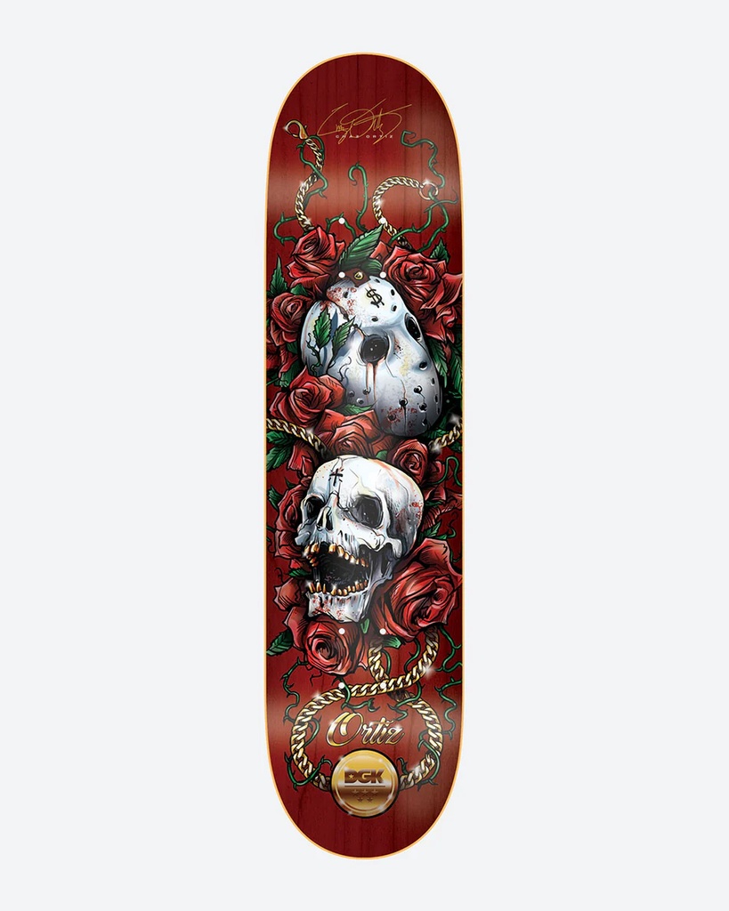 DGK ORTIZ LOS MUERTOS DECK 8.1