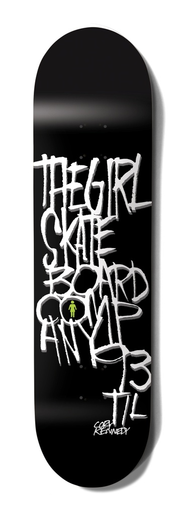 GIRL KENNEDY SPLINTER TWIN TAIL DECK 8.25