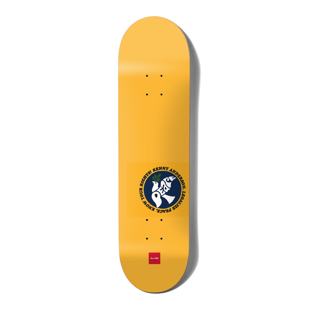 CHOCOLATE ANDERSON KNOW YOUR RIGHTS DECK 8.0