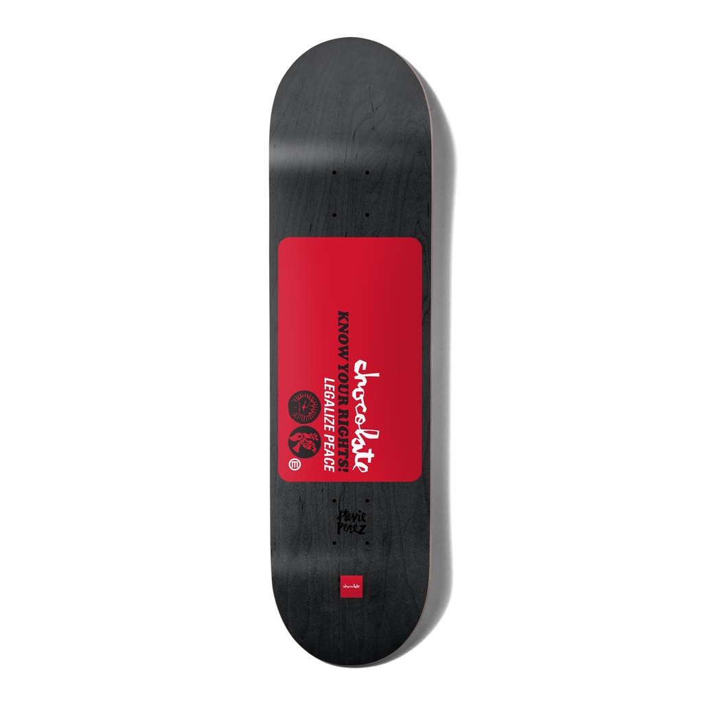 CHOCOLATE PEREZ KNOW YOUR RIGHTS DECK 8.0