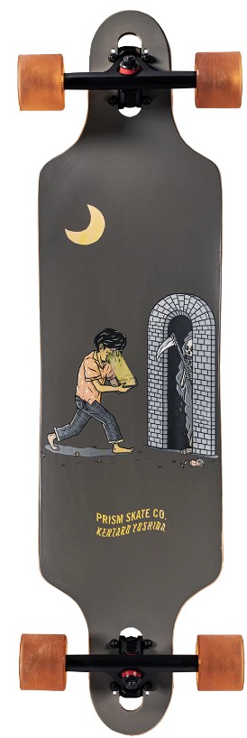 PRISM KENTARO SERIES 39" REVEL LONGBOARD COMPLETE 9.37 x 39.00