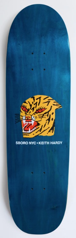 5 BORO KEITH HARDY PRO SHRED SHAPED DECK 8.75