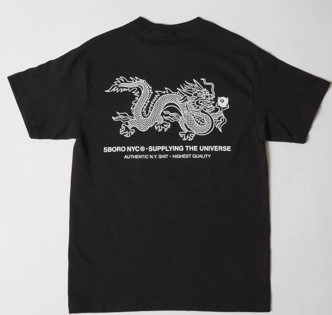 5 BORO 5BALL DRAGON BLACK SS XL