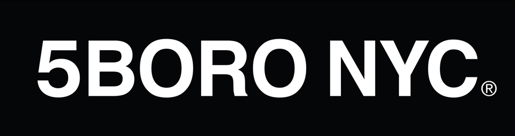 5 BORO NYC LOGO STICKER