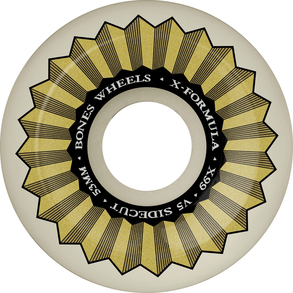 BONES X-FORMULA XF SIDECUTS V5 53MM 99A (Set of 4)