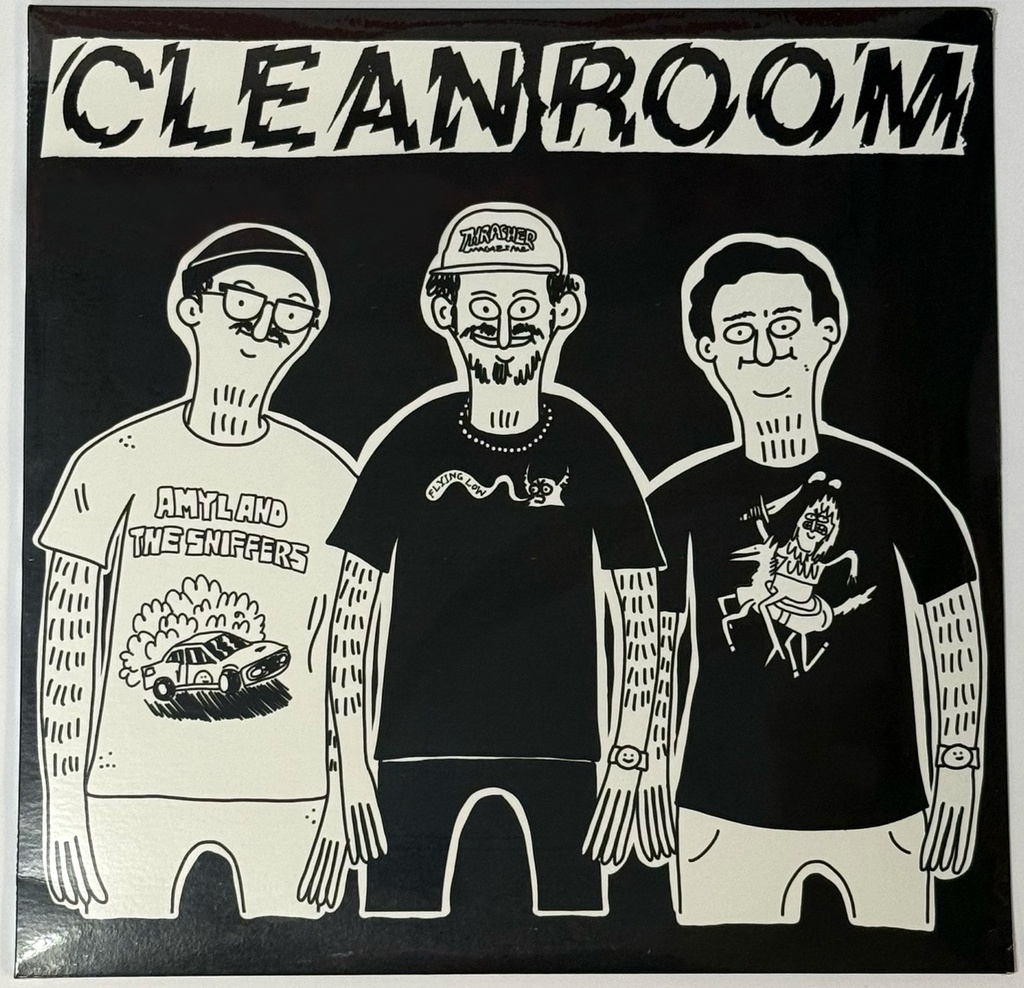 CLEAN ROOM SELF TITLED LP PRESENTED BY FLYING LOW SKATESHOP