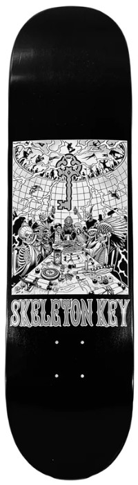 SKELETON KEY TEAM COUNCIL OF RAD II BLACK DECK 8.50