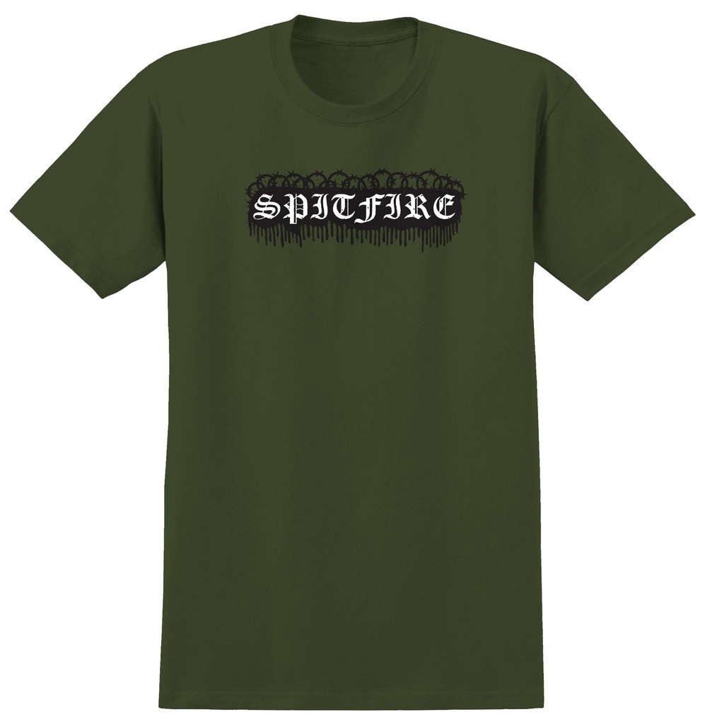 SPITFIRE OLD E BARBED MILITARY GREEN SS L
