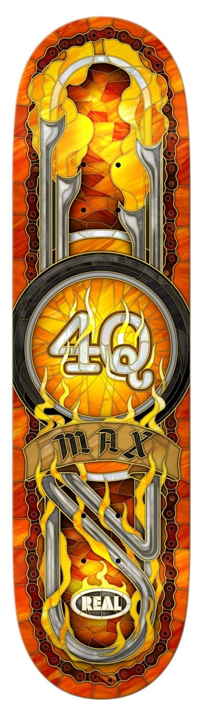 REAL MAX 4Q CATHEDRAL DECK 8.50