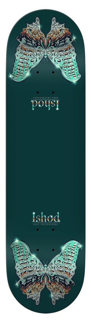 REAL ISHOD MARIPOSA REDUX TWIN TAIL DECK 8.50