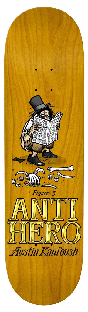 ANTI-HERO KANFOUSH EAT THE RICH DECK 8.25