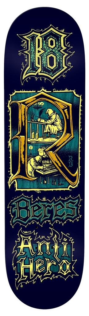 ANTI-HERO RANEY MEDIEVAL DECK 8.50