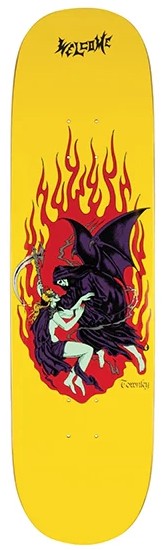 WELCOME RYAN TOWNLEY EVERMORE YELLOW ON ISLAND DECK 8.38