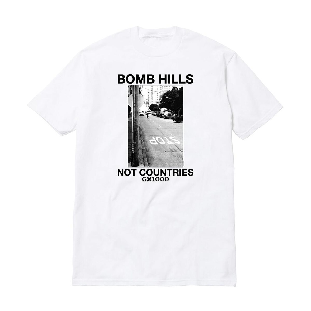GX1000 BOMB HILLS NOT COUNTRIES WHITE SS XL