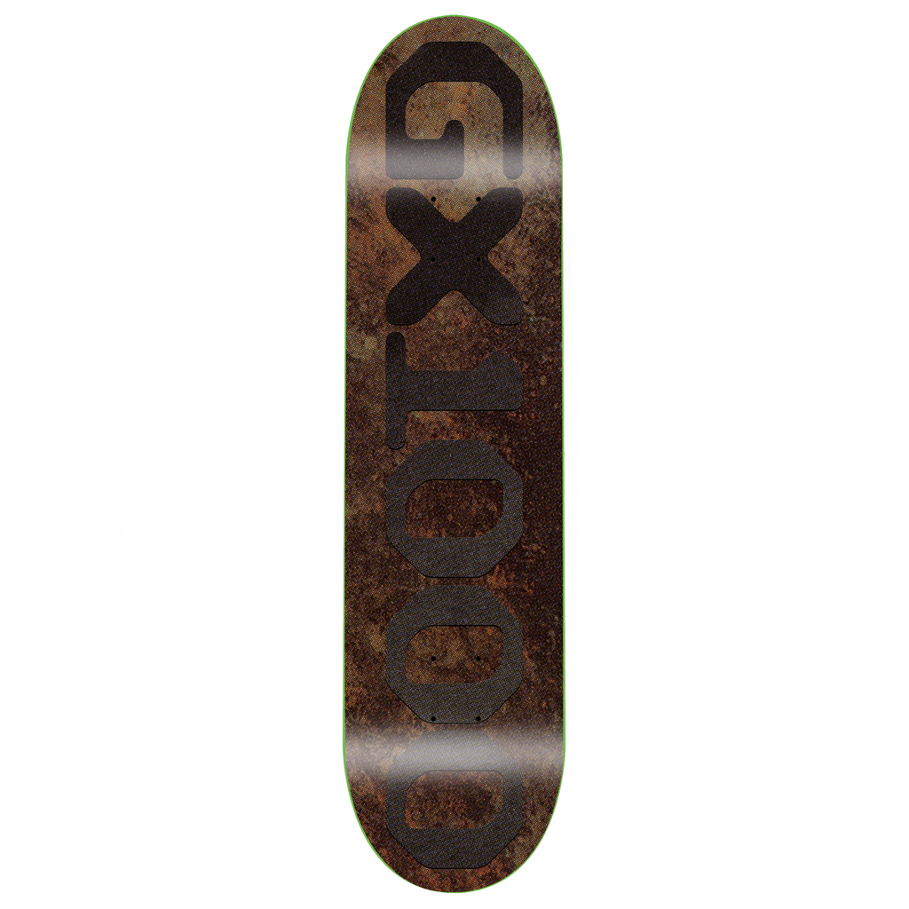 GX1000 TEAM OG LOGO BROWNISH/BLACK FOIL DECK 8.75
