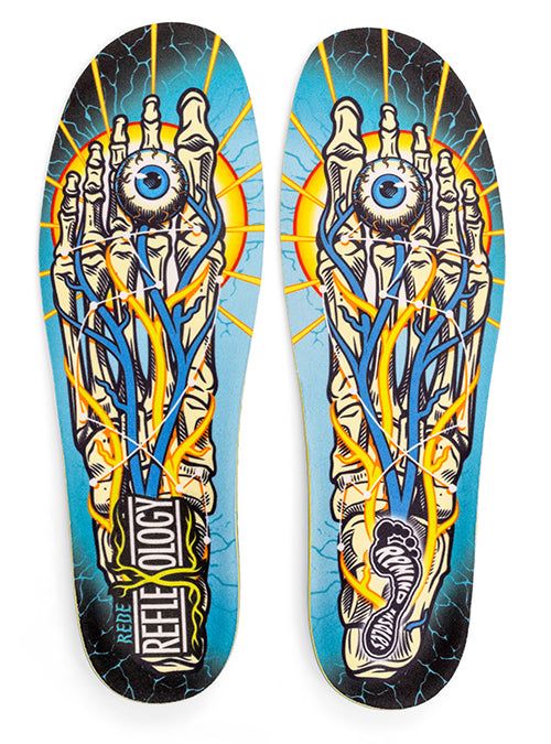 REMIND REDE IMPACT REFLEXOLOGY 5.5MM LOW-TO-ALL ARCH INSOLES SIZE 11.5 - 13