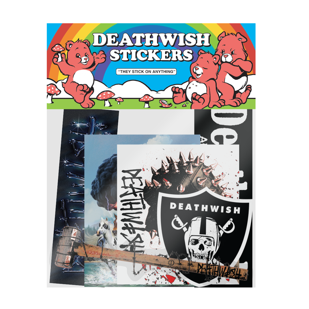 DEATHWISH NATION 6CT STICKER PACK