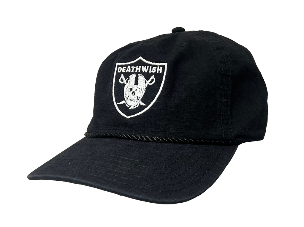 DEATHWISH NATION SNAPBACK HAT BLACK
