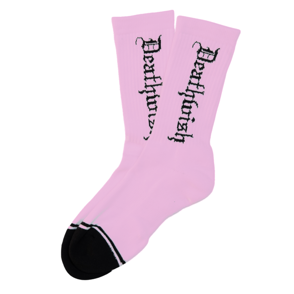 DEATHWISH DEATH SOCKS PINK
