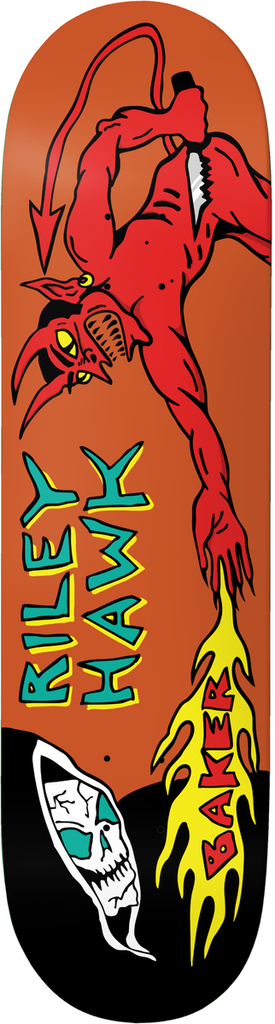 BAKER RILEY HAWK EVIL VS. EVIL DECK 8.5
