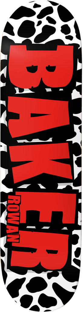 BAKER ROWAN ZORILLA BRAND LOGO COW DECK 8.475