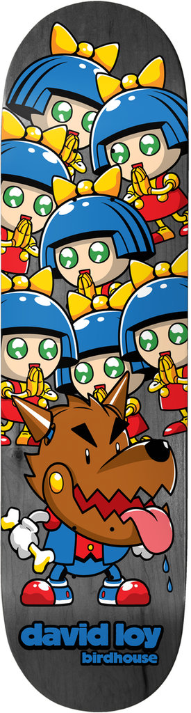 BIRDHOUSE DAVID LOY TOY INVASION DECK 8.5