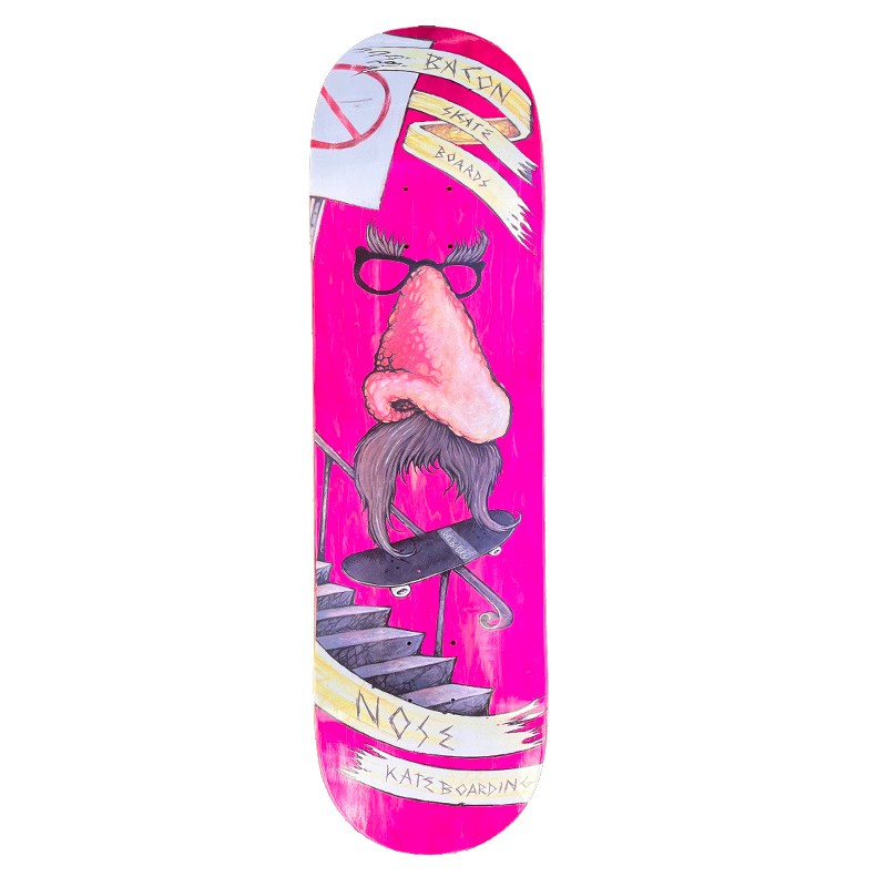 BACON TEAM NOSE SKATING DECK 9.50