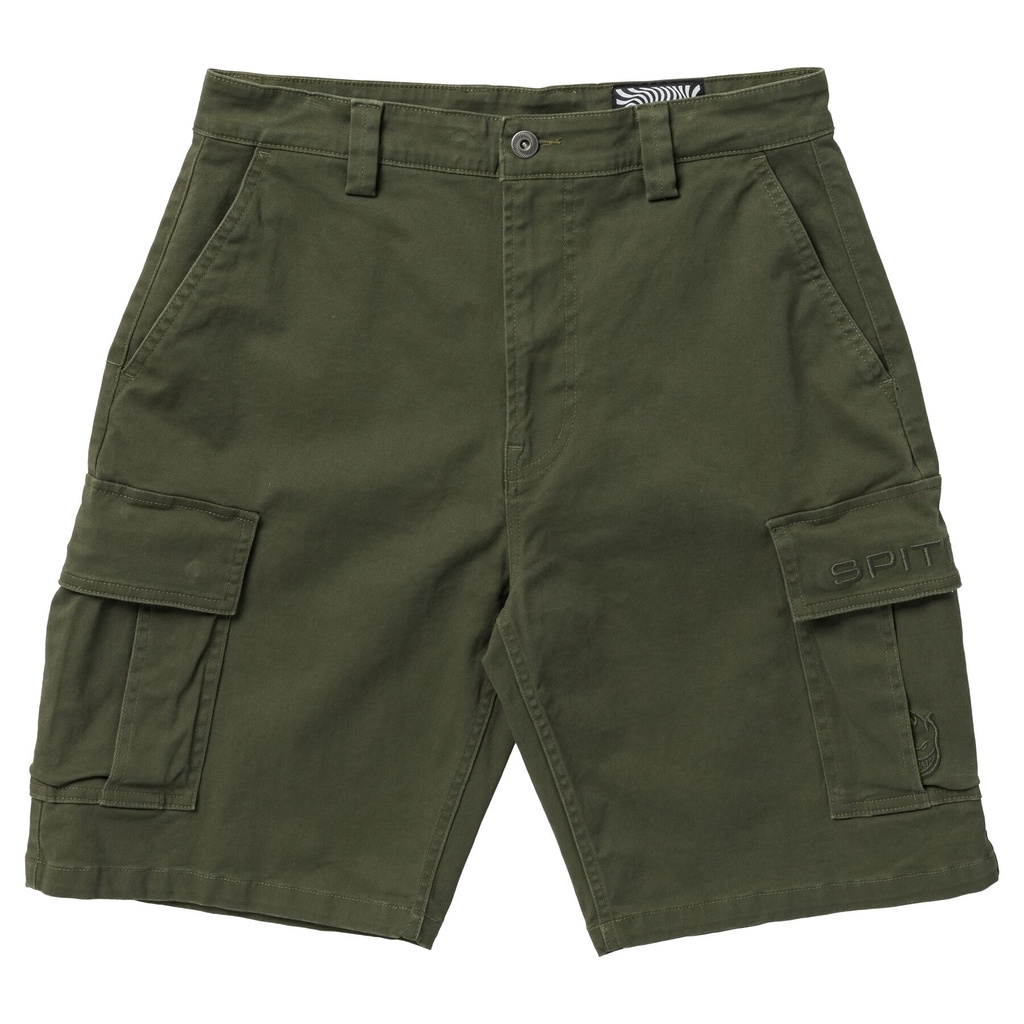 SPITFIRE CLASSIC 87 CARGO OLIVE SHORTS 38