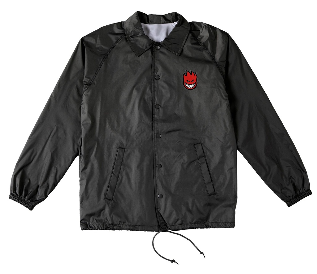 SPITFIRE BIGHEAD FILL BLACK/RED WINDBREAKER JACKET XL