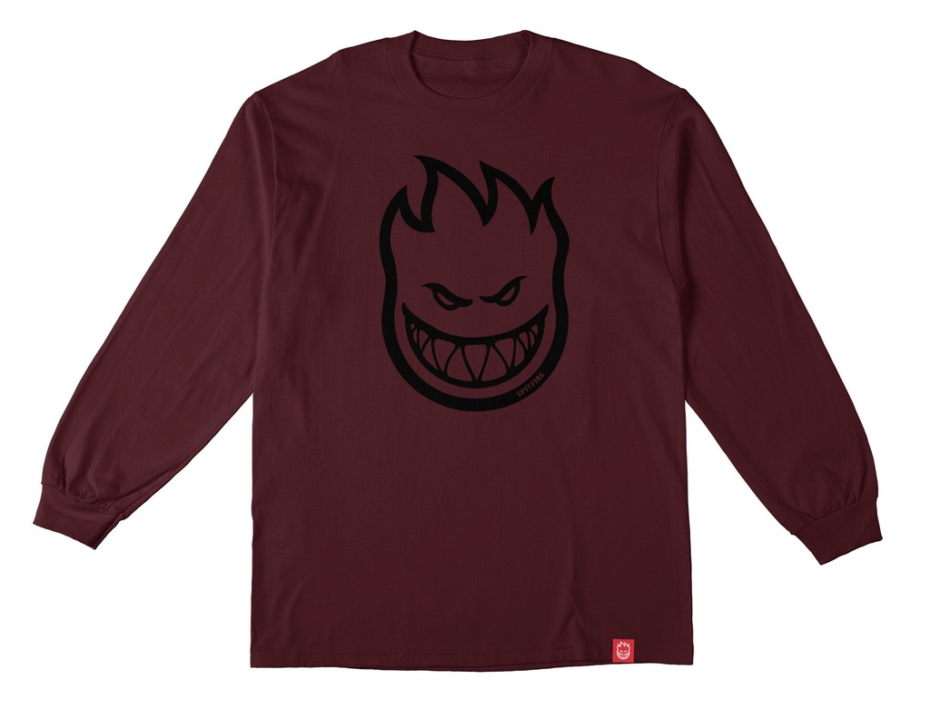 SPITFIRE BIGHEAD MAROON BLACK LS XL
